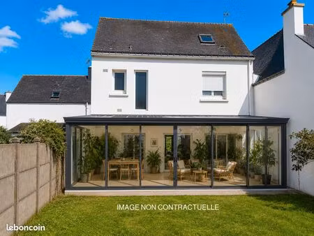 maison à vendre - est/ouest - jardin sécurisé - 100m de la mer