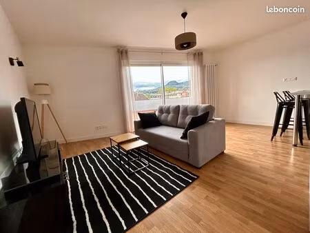 appartement t2 meublé - garage - chamalières