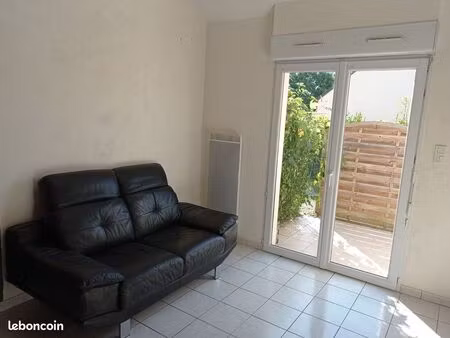 t2 meublé duplex avec jardin dans maison individuelle disponible le 05/06/2026