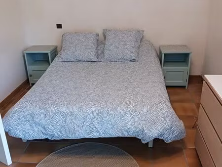 chambre meublée indépendante avec sa terrasse privative