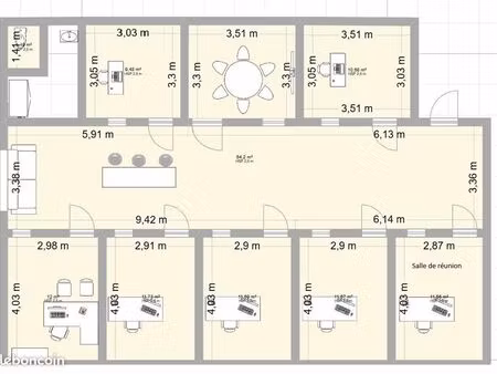 bureaux & places de parking
