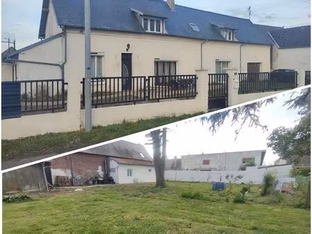 maison 140 m² – 5 pièces – 3 ch – terrain 999 m² – écoles en face – travaux récents