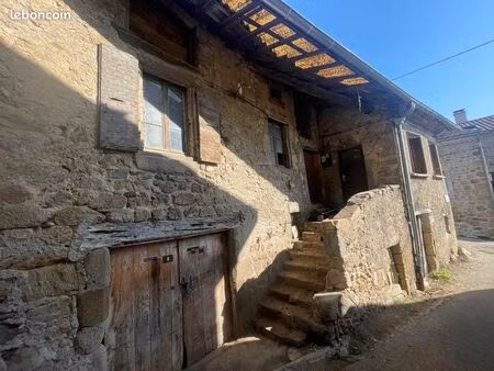 maison en pierre à rénover
