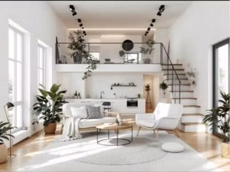plateau divisé en 3 lofts