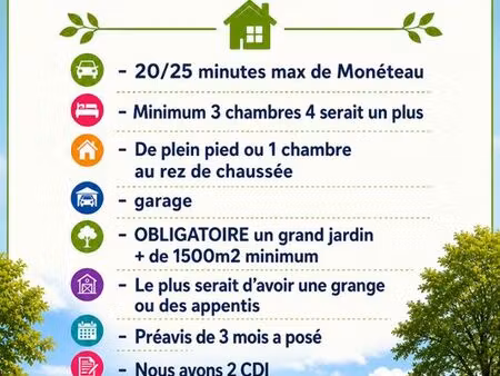 recherche maison à louer