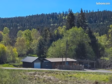 rare – chalet au calme proche gérardmer ? 2 ch + garage + terrain
