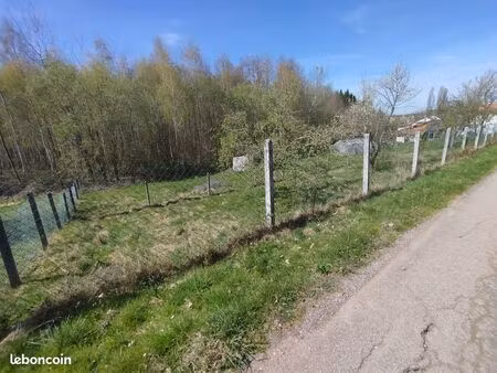 terrain constructible 1300 m2 grandvillers 20 mn épinal