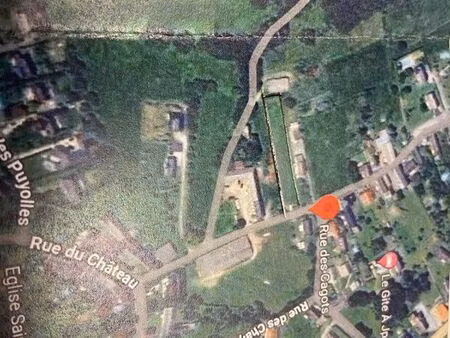 terrain constructible et agricole