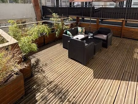 appartement t3 lumineux avec terrasse