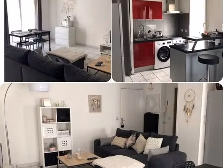appartement t2 47 m2 + parking + garage à vélos