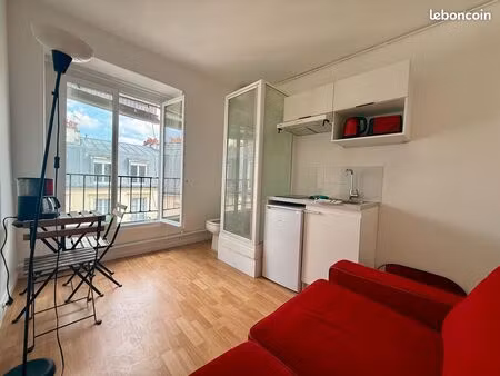 charmant studio rénové - rue charcot - pont de neuilly