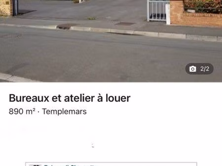 à louer bureaux et entrepôt