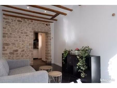 maison de charme meublée au cœur de milly-la-forêt – disponible immédiatement