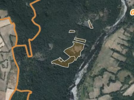 10 ha terrain agricole boisé
