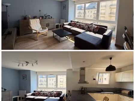 appartement 69 m2 montrouge centre quartier bibliothèque minucipale