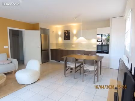 appartement t3 meublé à pessac en résidence sécurisée