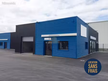 local showroom de 200 m² à louer – vertou – pôle sud