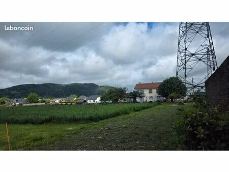 terrain 1443m² viabilsé avec certificat d'urbanisme
