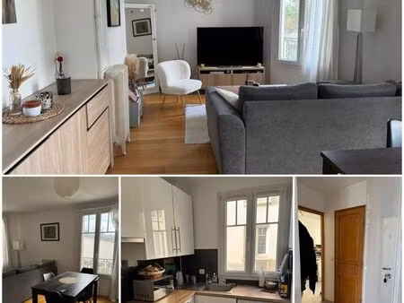 loue 2 pièces 43m2 à issy