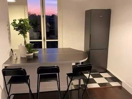 location saint-cloud appartement meublé standing 2pieces