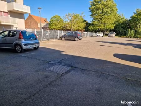 place de parking sécurisée wambrechies