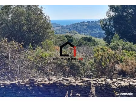 terrain 1661 m² port-vendres