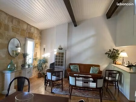 coup de cœur bordeaux chartrons vue sur square bel appartement 60m2 prêt à vivre garage fe
