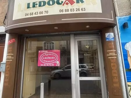 local commercial 25 m² lezignan corbieres