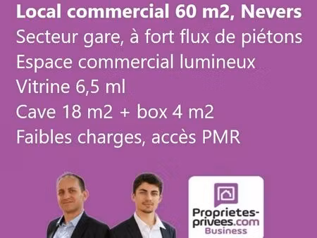 local commercial 60 m²