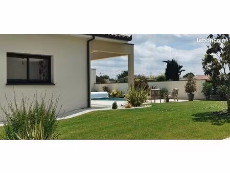 villa neuve ultra fonctionnelle avec piscine et dépendances