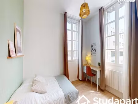 chambre 1 pièce 13 m²