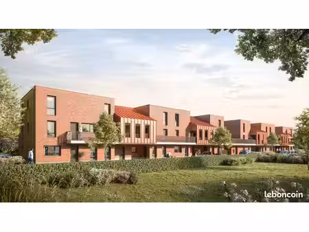 appartement t3 duplex neuf  au pied des remparts
