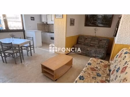 ? à vendre – appartement 2 pièces lumineux – à 100 m de la plage