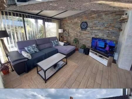 maison sur terrain clos