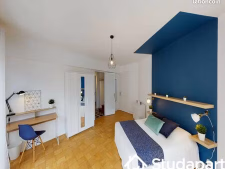 chambre 1 pièce 24 m²