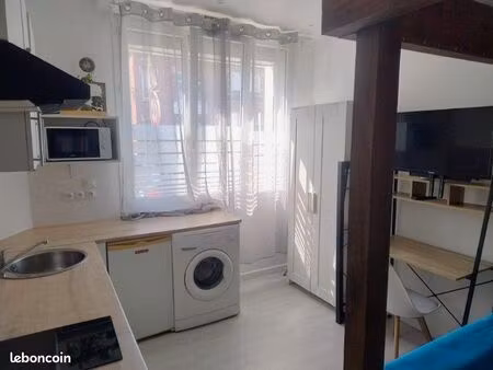 studio meublé cosy de 18 m² – disponible dès le 14 juin – valenciennes