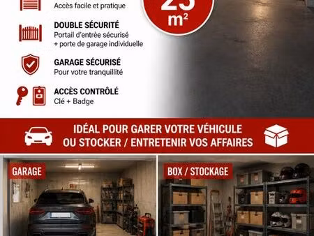à louer garage / box