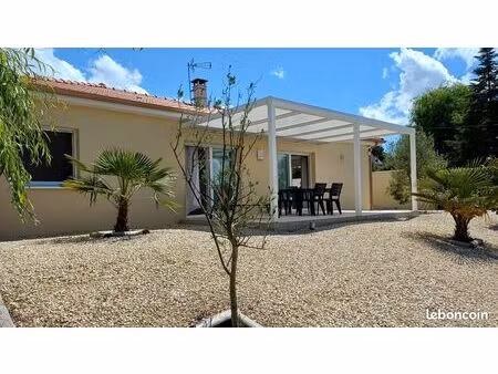 maison de plain-pied 121m² avec garage aout 2023