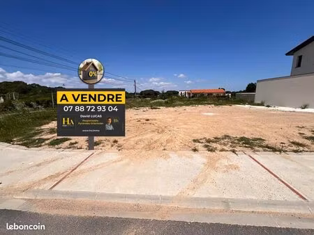 terrain 500 m² laroque des alberes