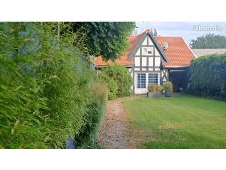 t2 dans petite maison en fond de propriété 450m de la frontière belge proche axes autorout