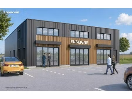 local 400 m² pluneret