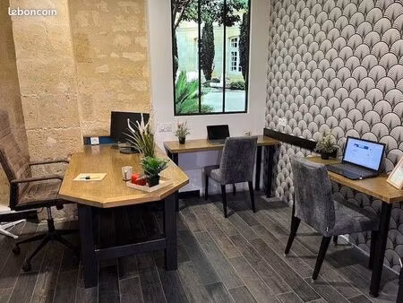 bureau privé 2 à 3 postes - 899 ht/mois - coworking bordeaux centre