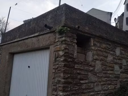 garage en pierre avec cu opérationnel pour extension r+1 à luri (cap corse) 30 kms de bast