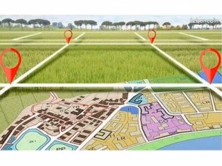terrain 1 200m2 / quartier du plant] - [accès sur 2 rues différentes]