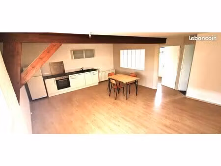 appartement t3 meublé - phalempin centre