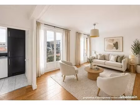 appartement 3 pièces 46 m²