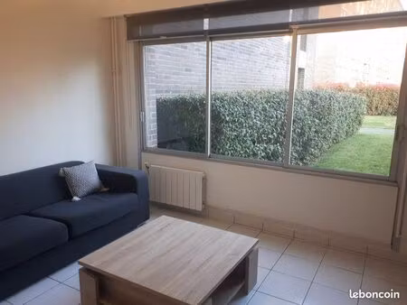 t3 meublé 50m2 + parking sous terrain - secteur la catho