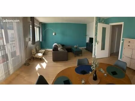 location meublée - grand t2 lorient proche merville - 61m2