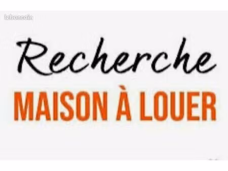 recherche maison 3/4 chambre avec jardin