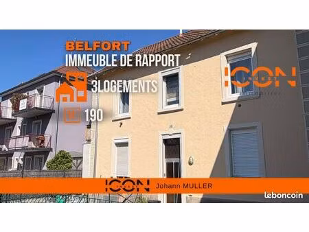 immeuble 190 m² belfort